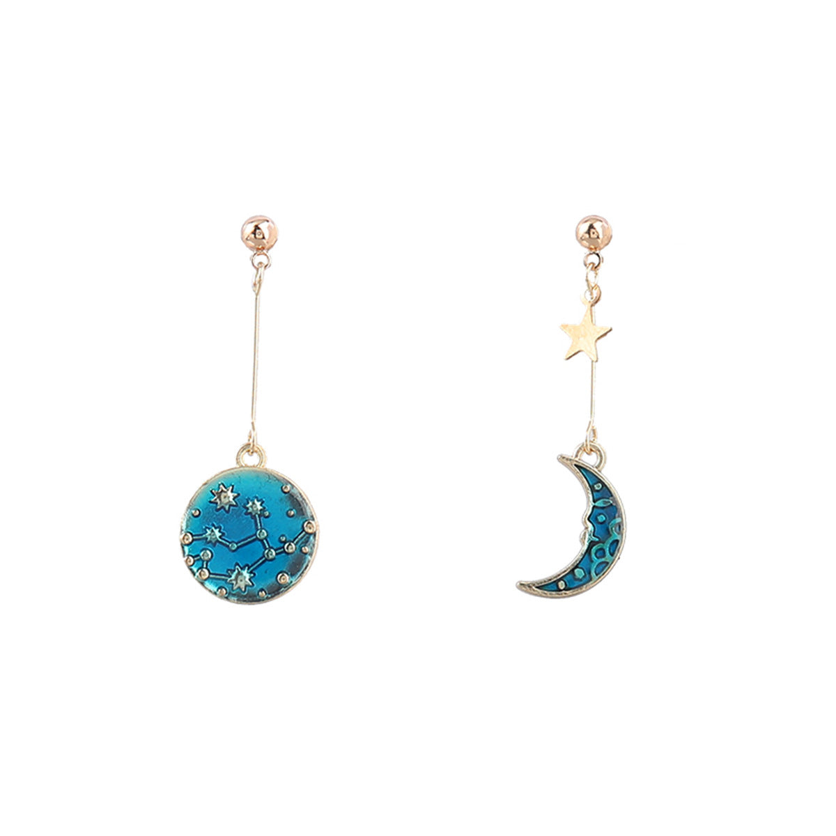 Pendientes De Aleación De Astronautas De Planeta De Goteo al por mayor